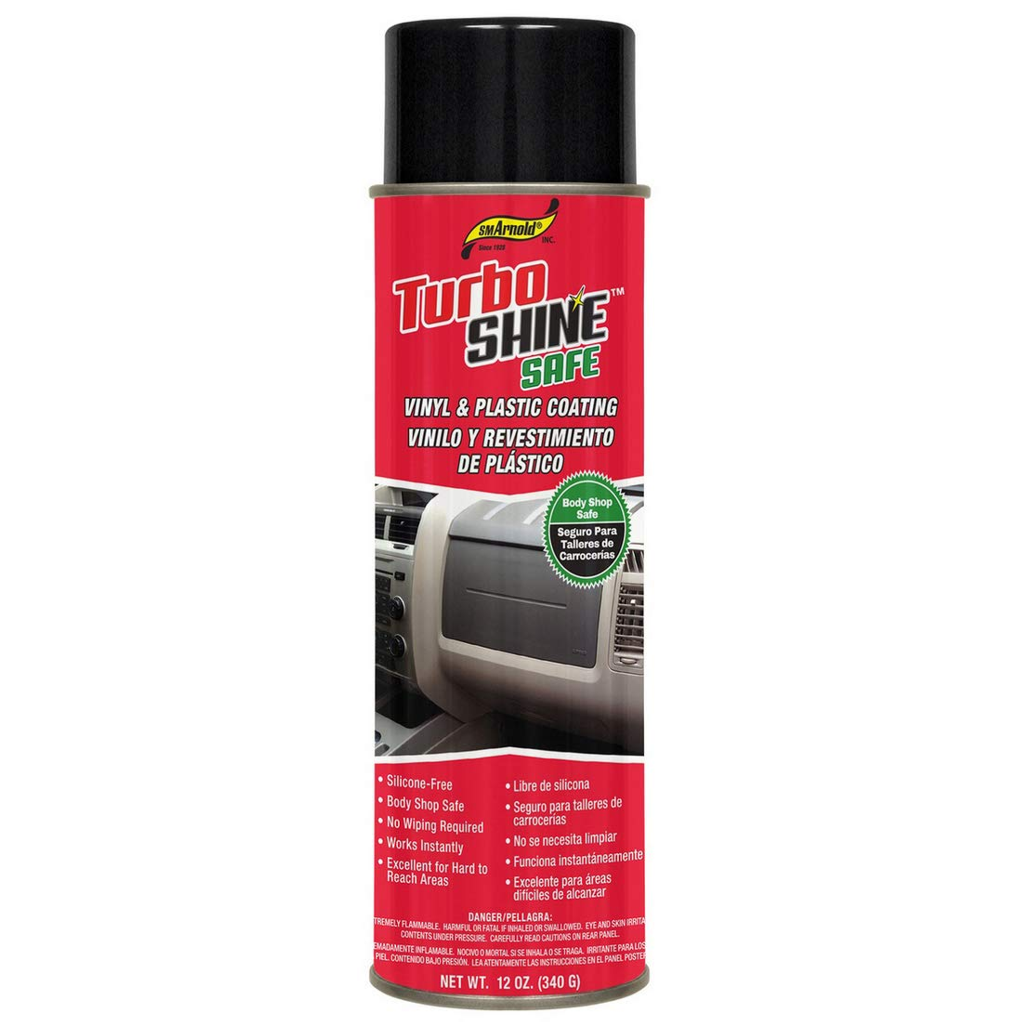 AÉROSOL - TURBO SHINE BODY SHOP SAFE - 12OZ