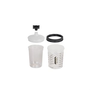 Paint Cup System 180ml, Filter Lid 125µm