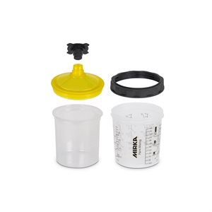 Paint Cup System 650ml, Filter Lid 190µm