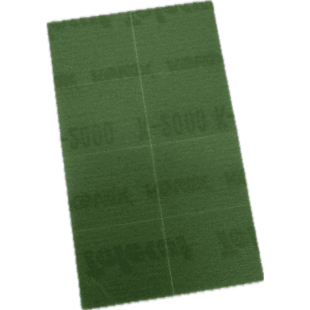 Tolecut 8 cut sheet - Green gr2000 2.75"x4.5" (25 / pq)