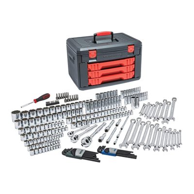 SAE / METRIC TOOL SET 1 / 4, 3 / 8, 1 / 2