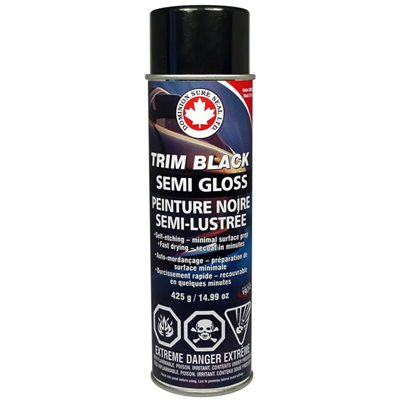 24003 TRIM BLACK SEMI GLOSS PAINT