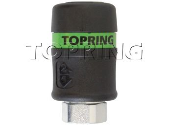 Quick coupler topring